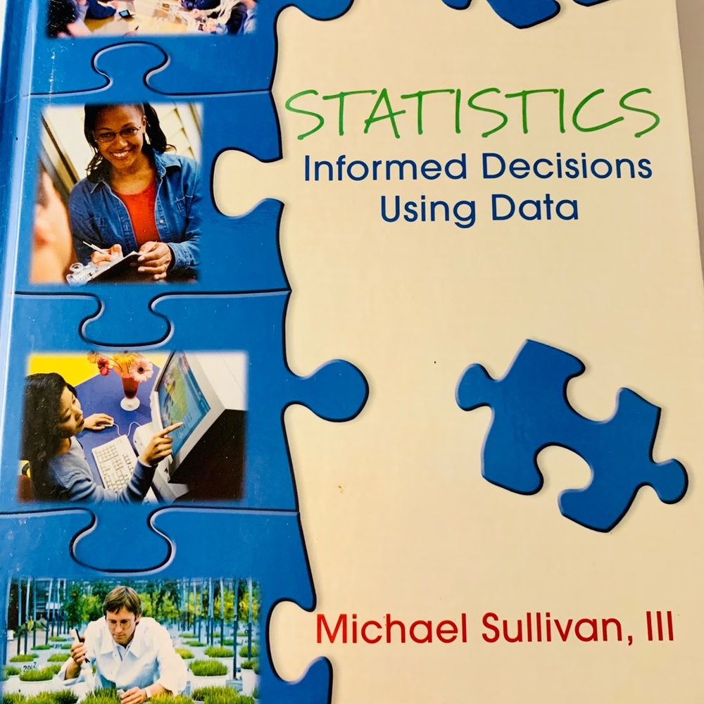 Statistics by Michael Sullivan first edition